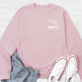Michigan Mama Crewneck Sweatshirt (CLOSEOUT)