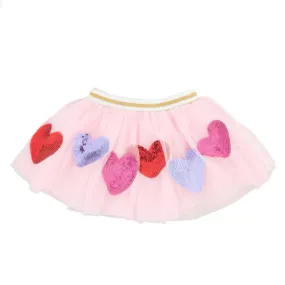 Multi Heart Sequined Tutu