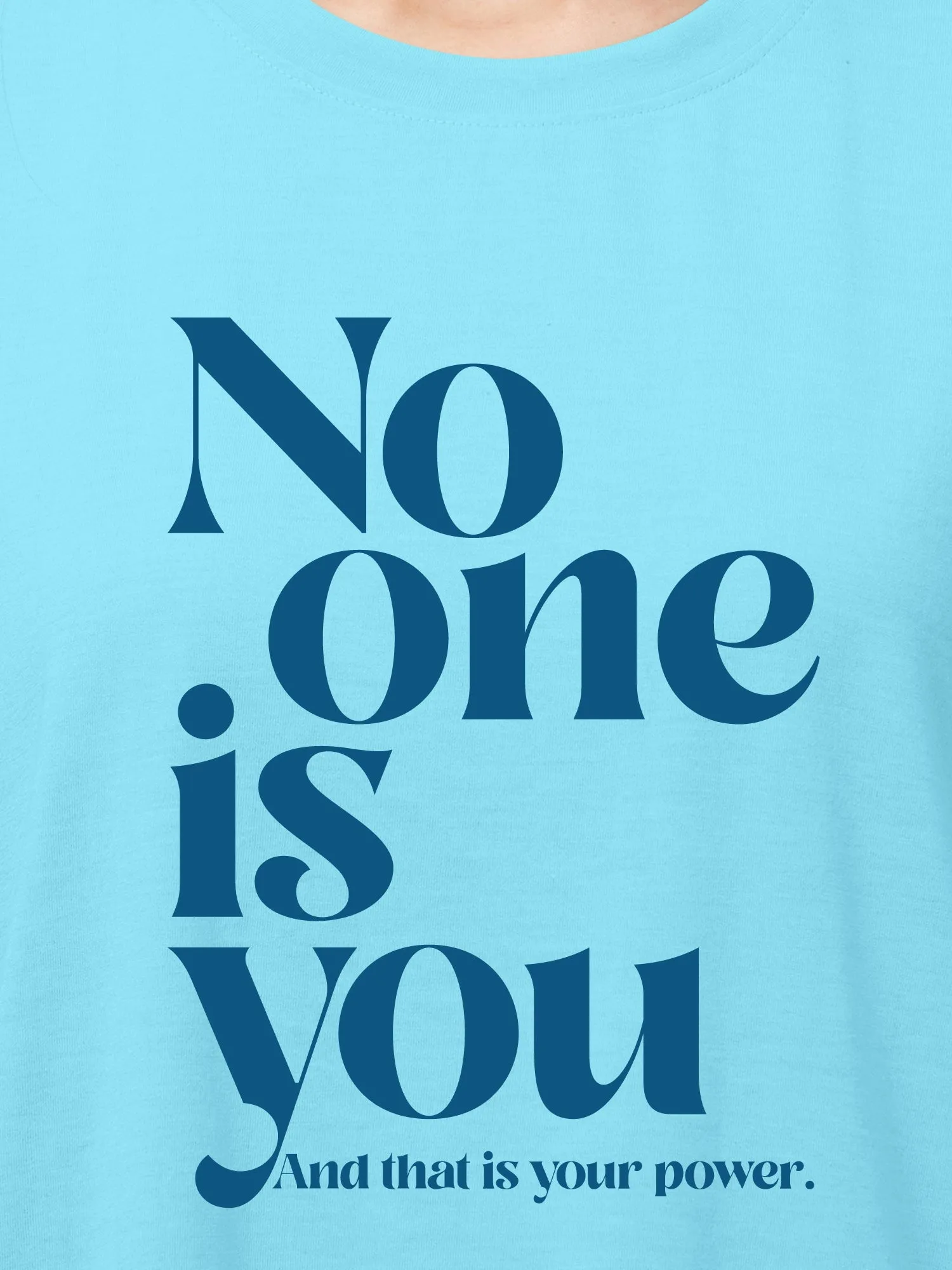 No One Is You Cotton Mens T Shirt and Shorts Combo Set