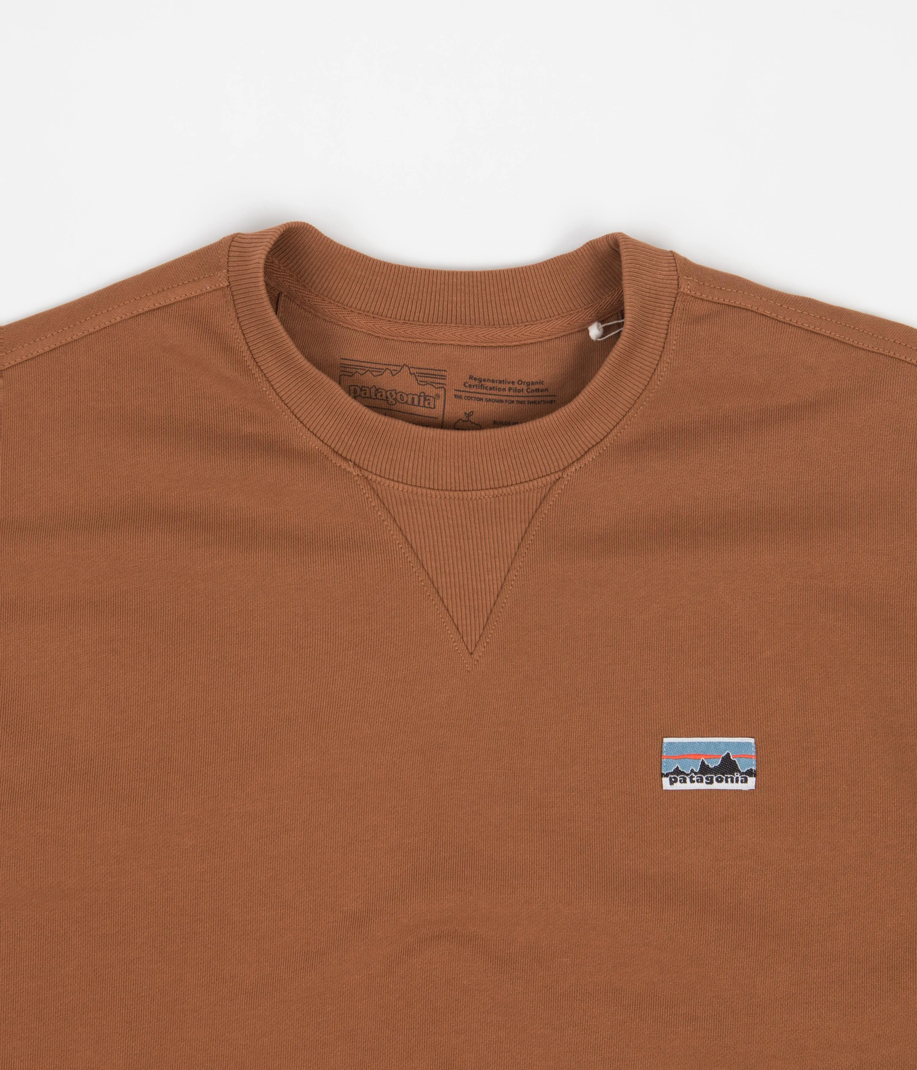 Patagonia Regenerative Crewneck Sweatshirt - Earthworm Brown