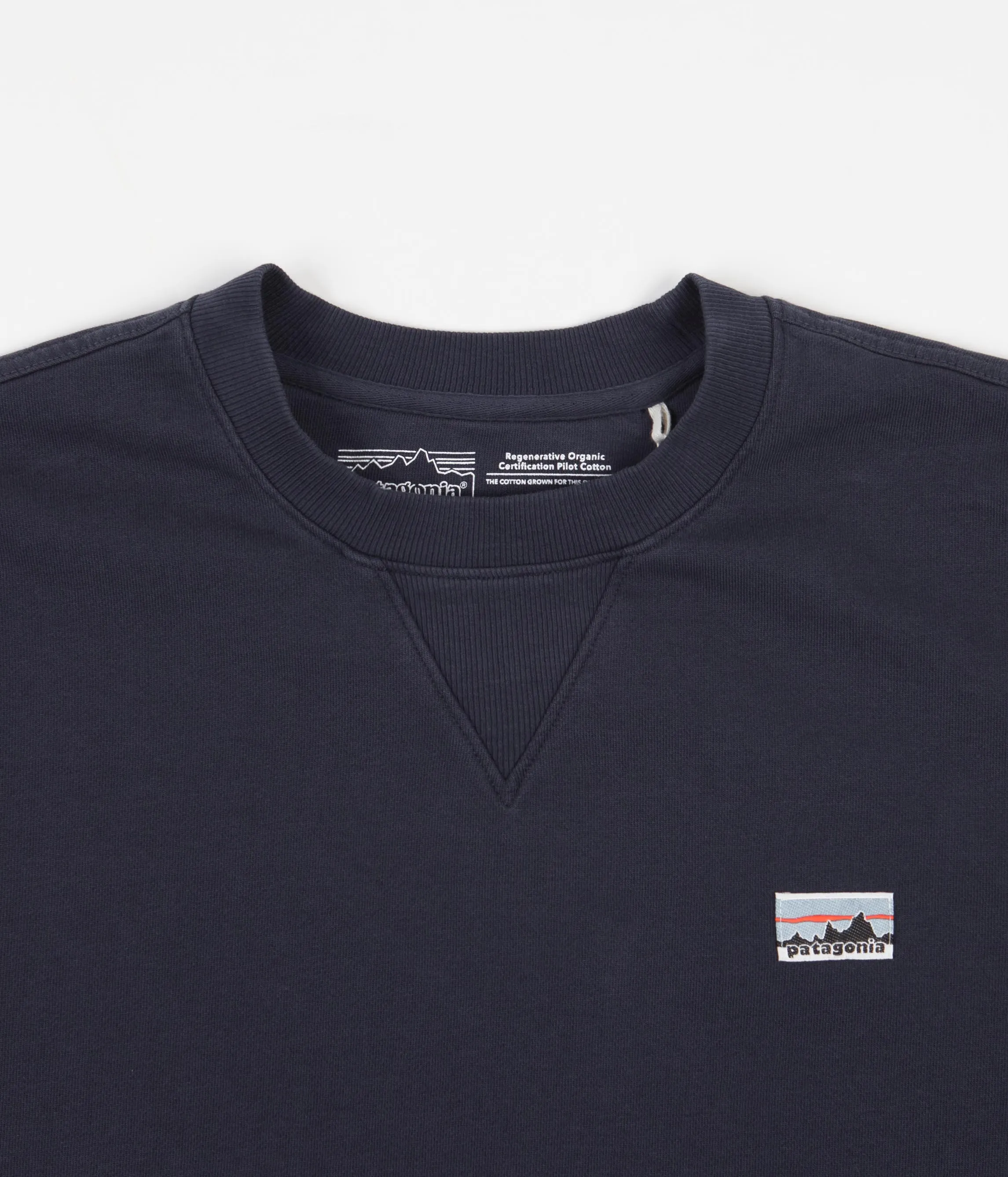 Patagonia Regenerative Crewneck Sweatshirt - New Navy