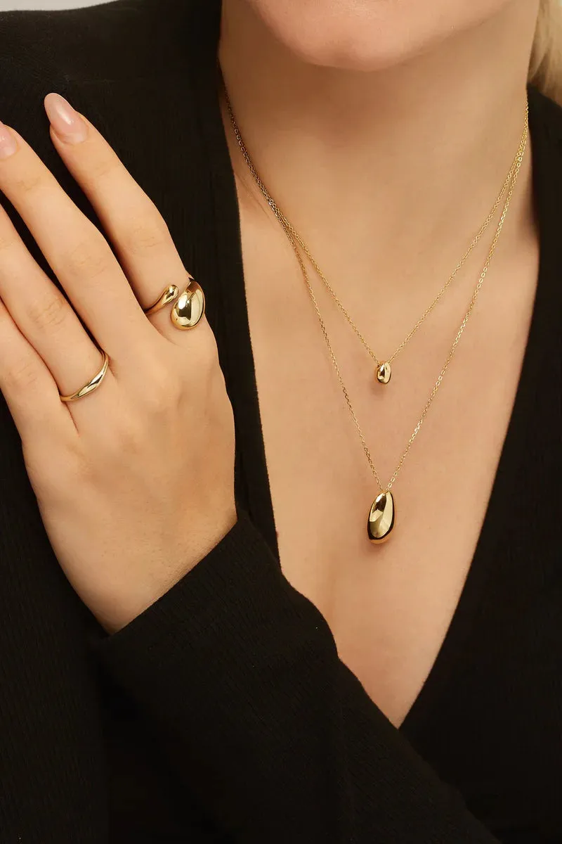 *Preorder* SALE Micro Harmony Pebble Pendant Necklace