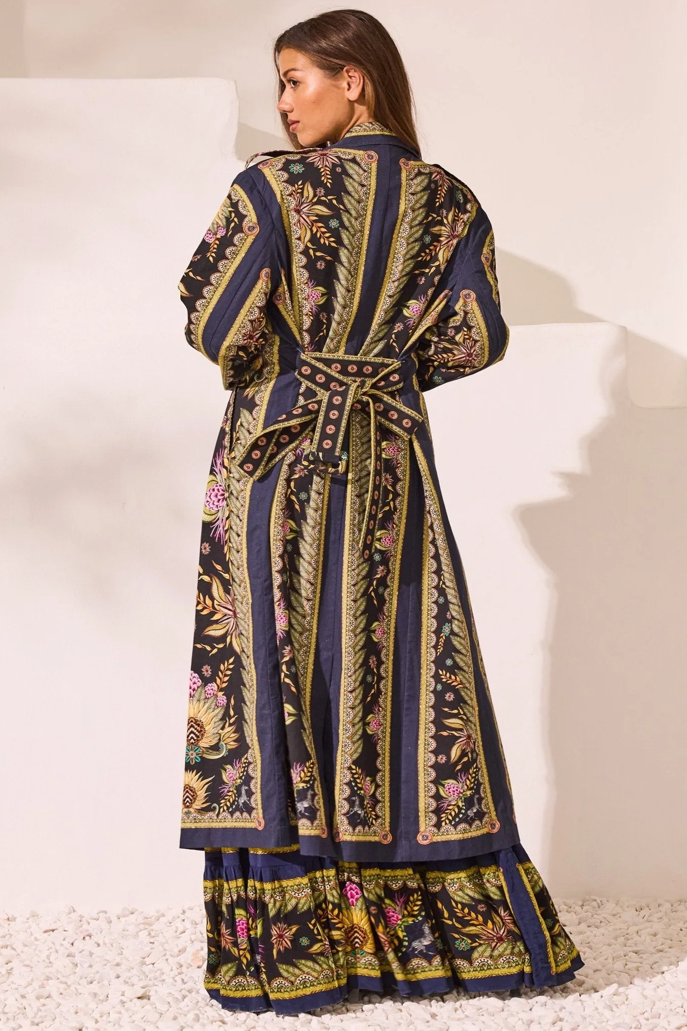 Queen Of Savannah Trench Coat