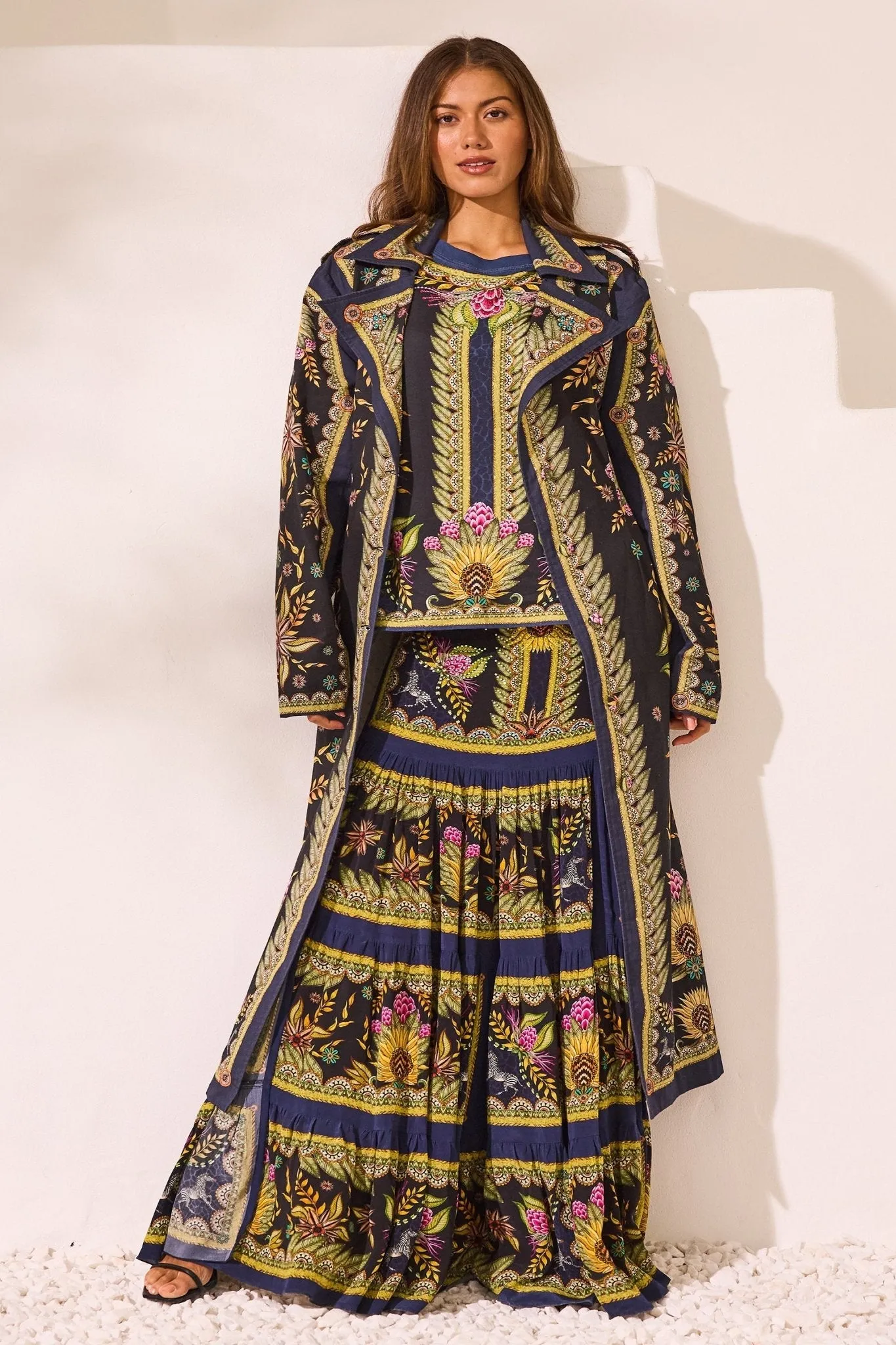 Queen Of Savannah Trench Coat