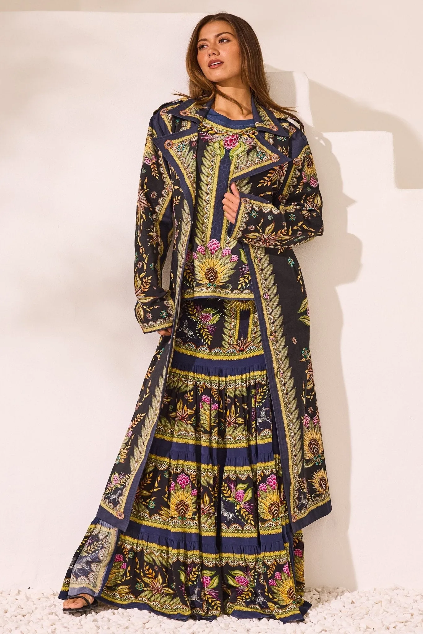 Queen Of Savannah Trench Coat