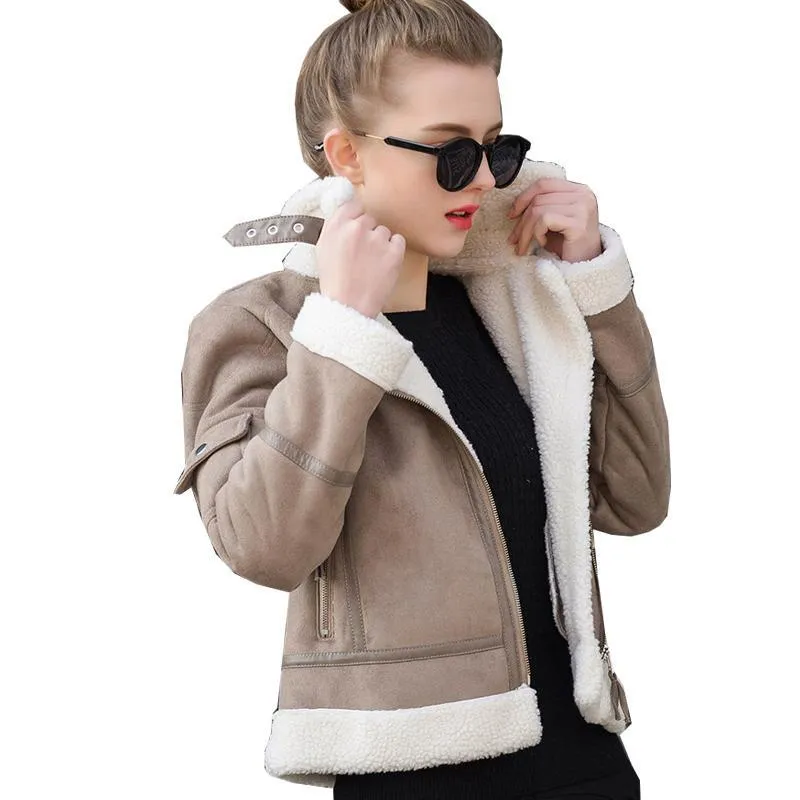 Retro Rider Suede Coat