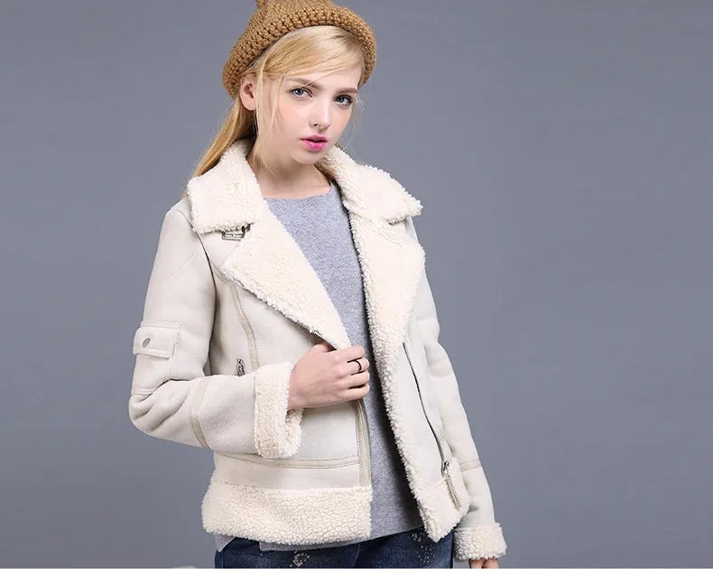 Retro Rider Suede Coat