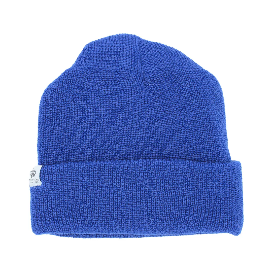 Royal Blue - Merino Wool Beanie