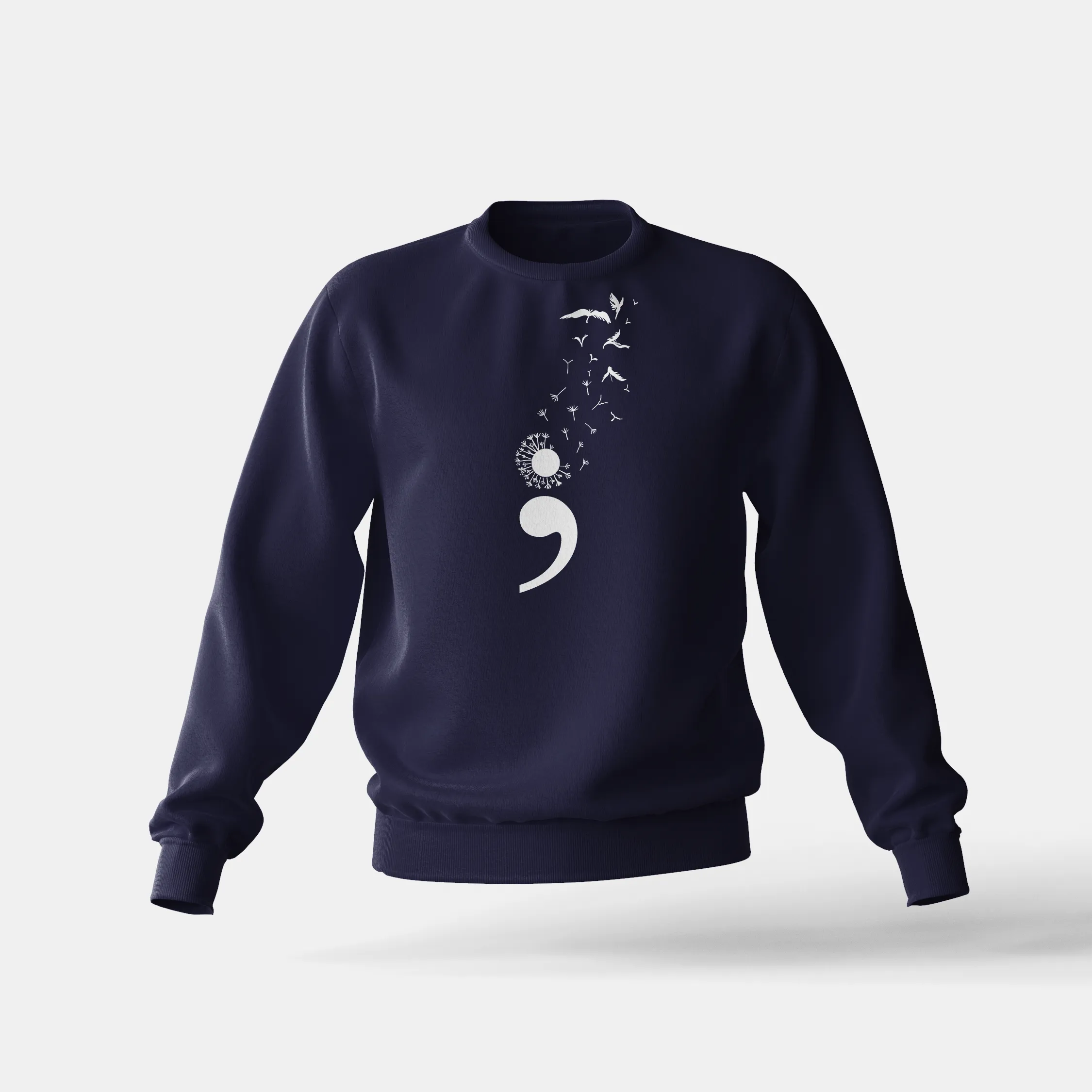 Semicolon Dandelion - Sweatshirt