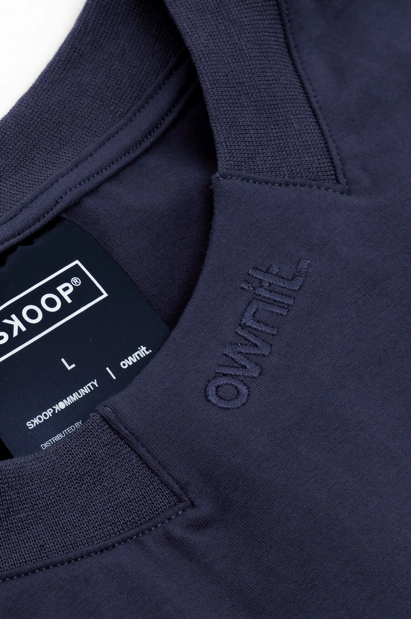 SKOOP® Basiks Crew Neck Shirt Storm