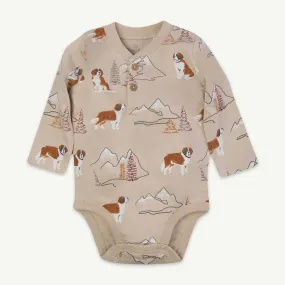 St. Bernard Long Sleeve Bodysuit