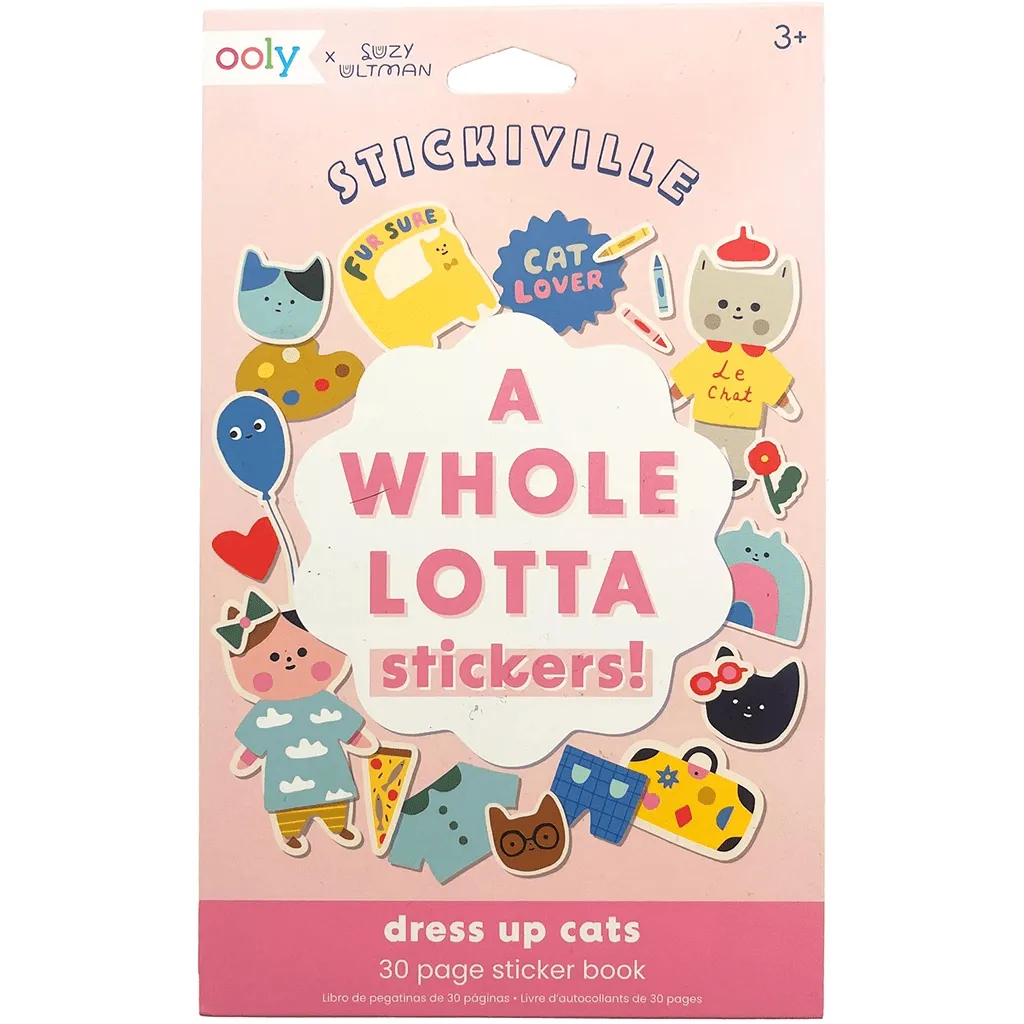 Stickiville A Whole Lotta Stickers! Dress Up Cats