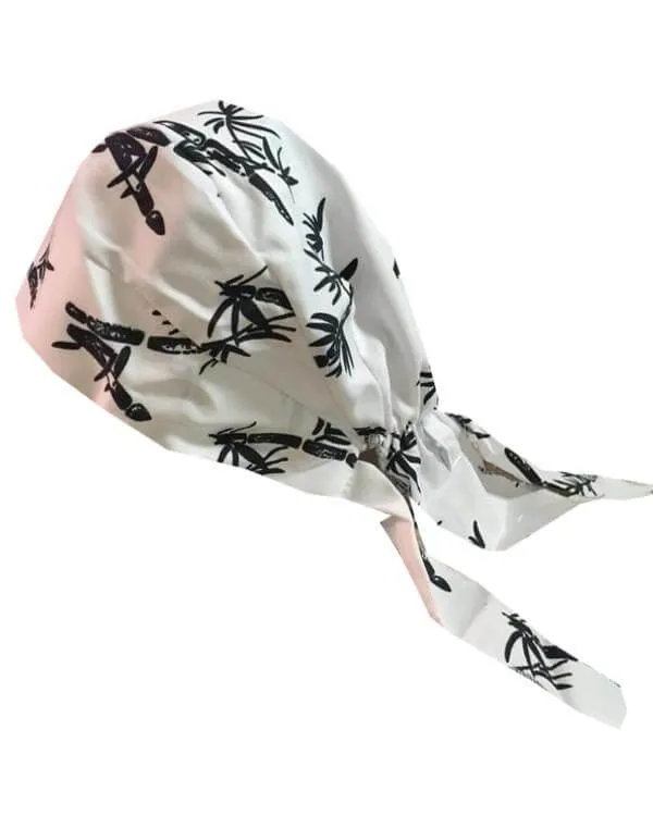 Sushi Chef Head Wrap Men Women Server Hat Cooking Catering Cap