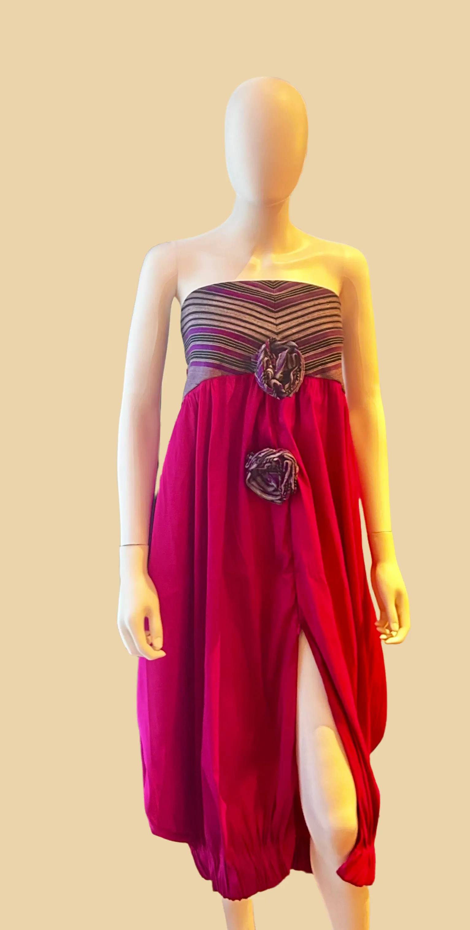 The LiBBi Tulip 3in1 (Skirt-Dress-Maxi Blouse) in Sunshine