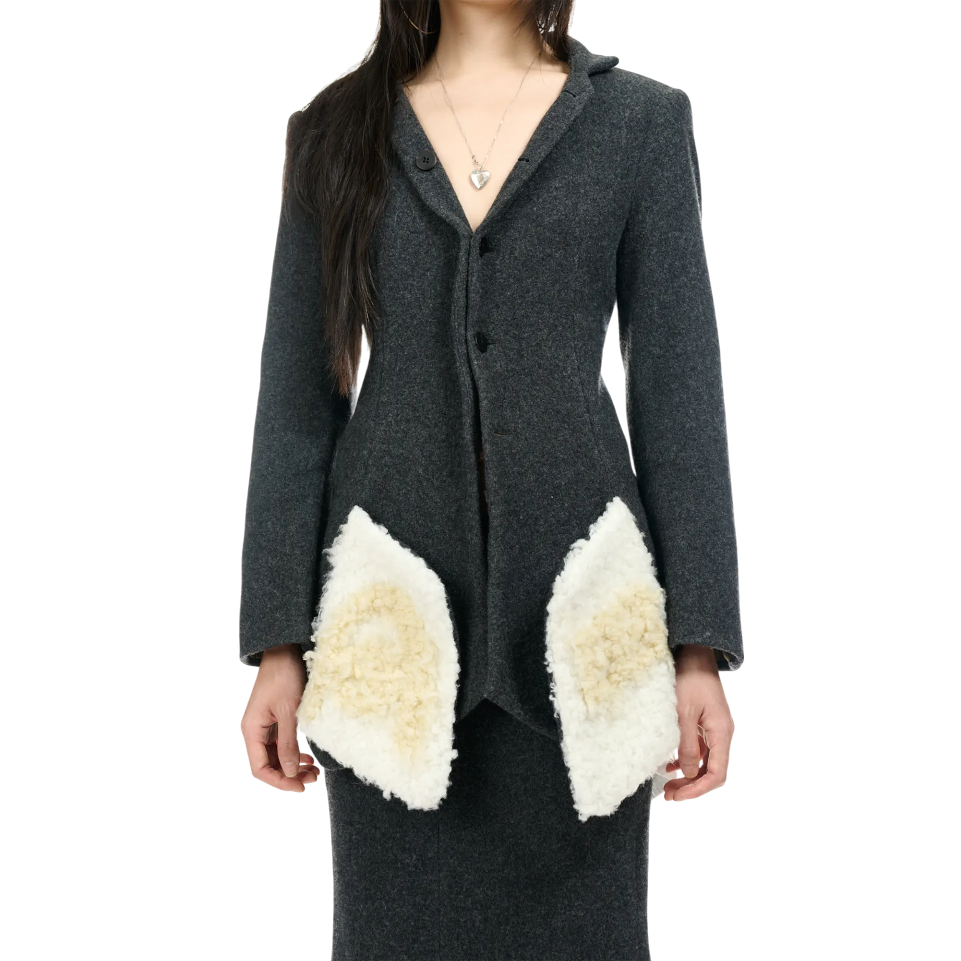 The Snow House Blazer Jacket in Black