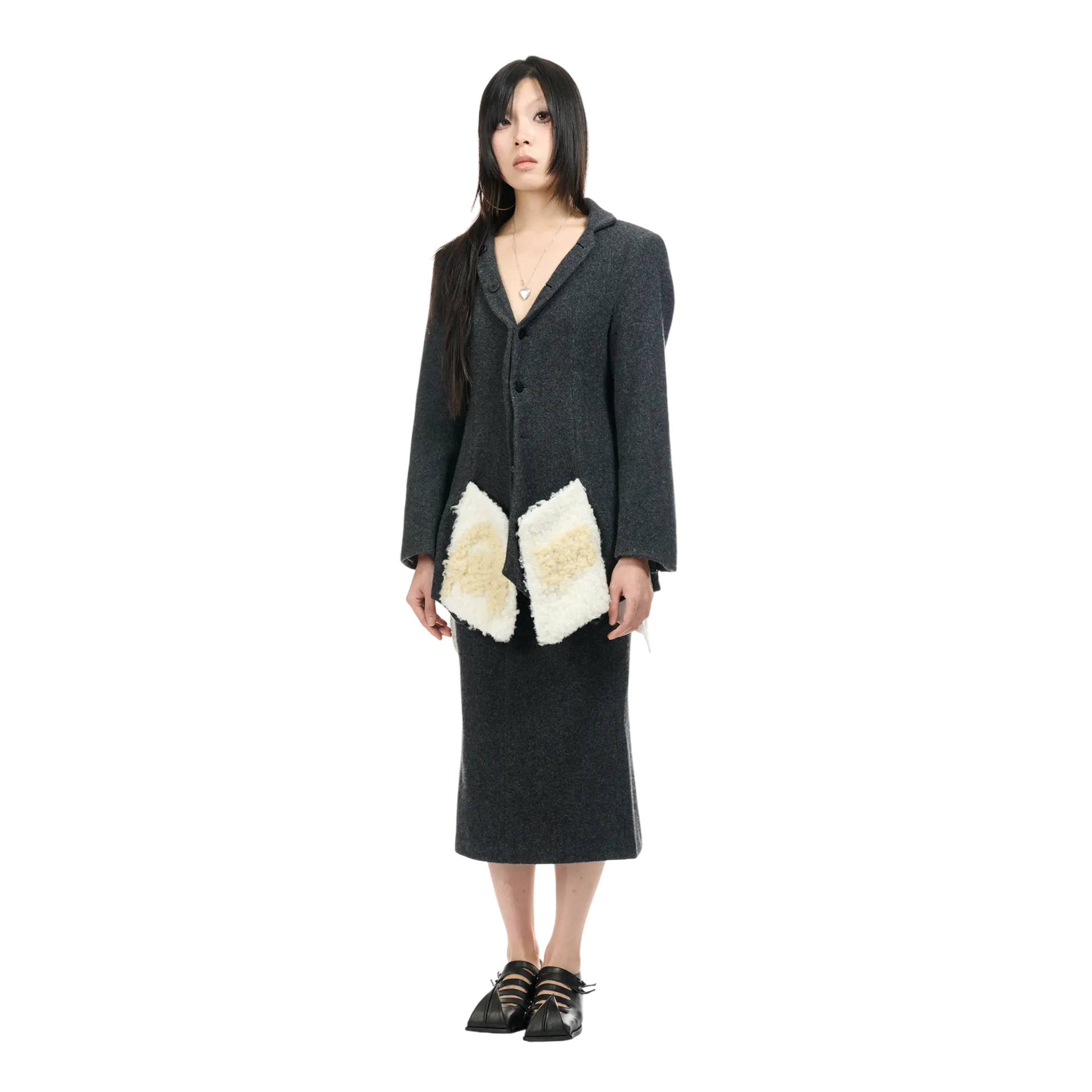 The Snow House Blazer Jacket in Black