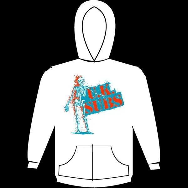 UK SUBS SKULL hoodie