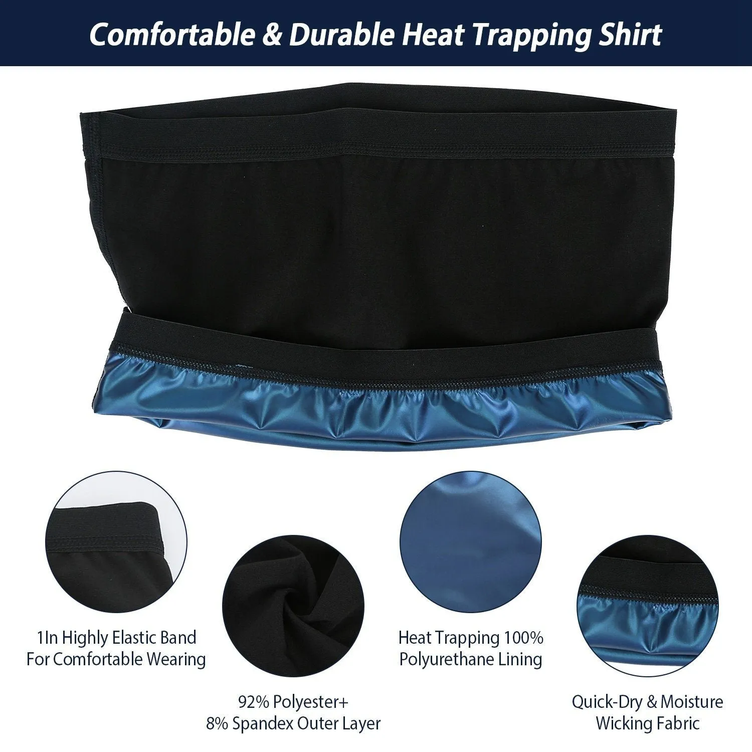 Waist Trimmer Women Sauna Sweat Wraps Waist Slimming Trainer Belt