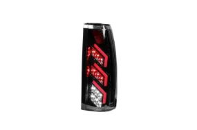 Winjet LED Tail Lights Chevy Blazer (1992-1994) Black/Smoke or Glossy Black/Clear