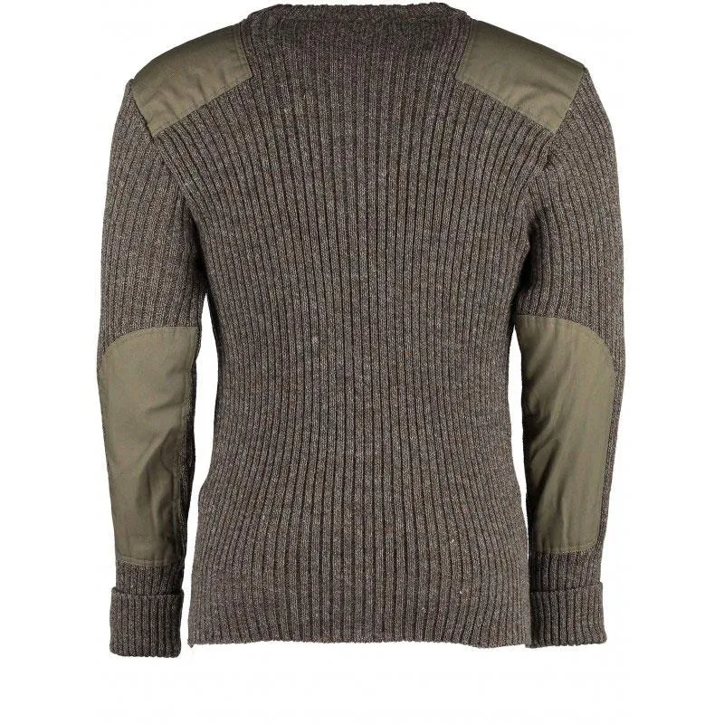 Woolly Pully York Crew Neck Derby Tweed